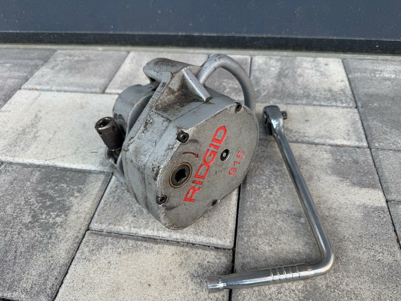 Ručná drážkovačka RIDGID 915