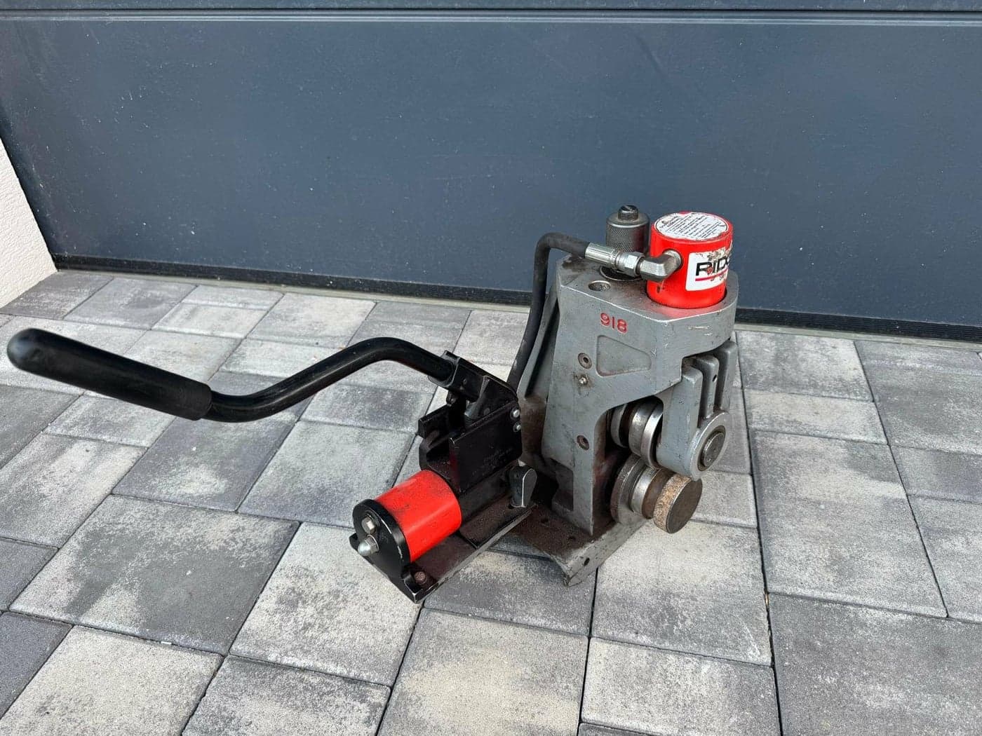 Hydraulická drážkovačka RIDGID 918 (2"–12")