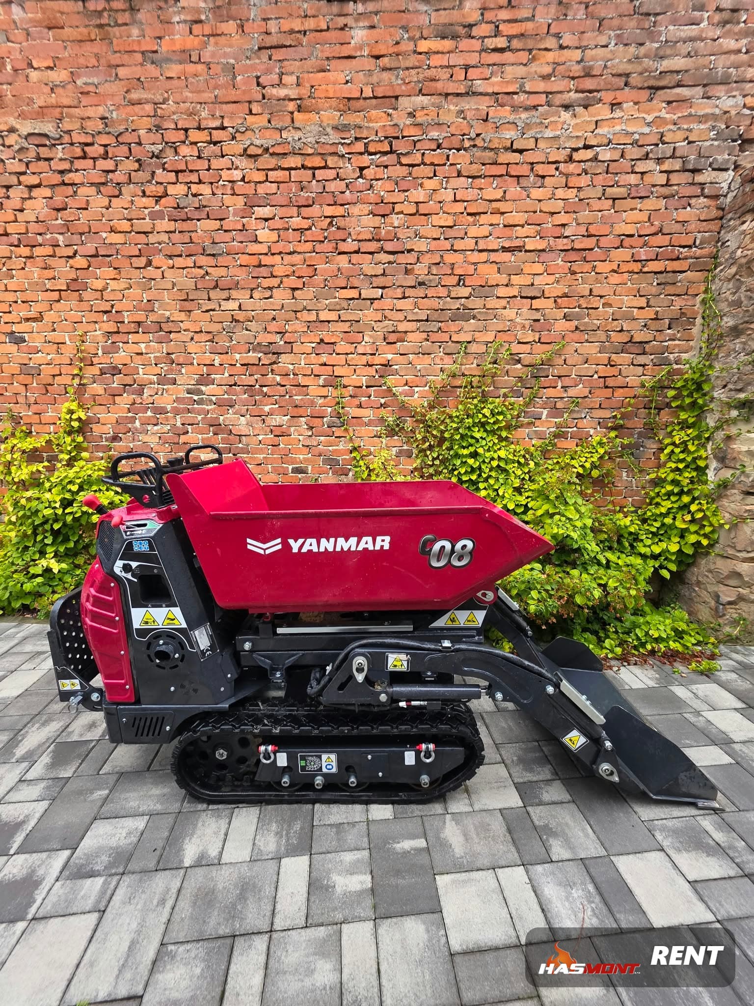 Pásový dumper YANMAR C08 Hi Tip Plus